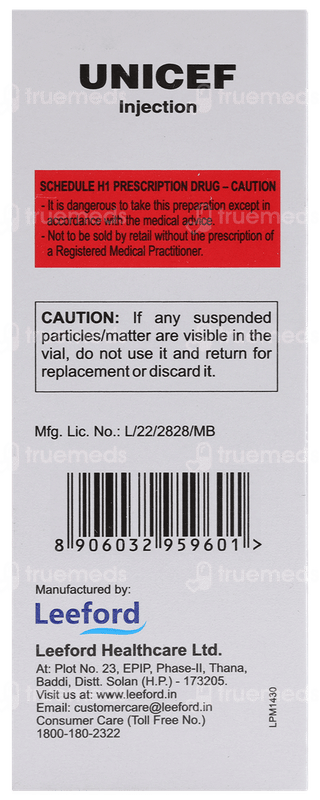 Unicef 1 GM Injection 20 ML
